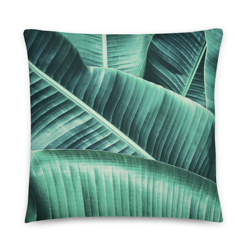 Banana Leaf Palm Pillow