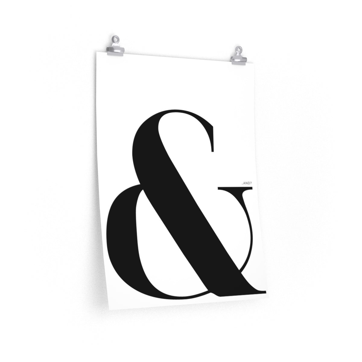 Ampersand Print