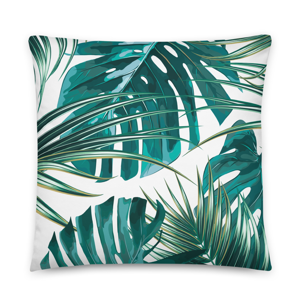 Tropical Print Pillow