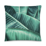 Banana Leaf Palm Pillow