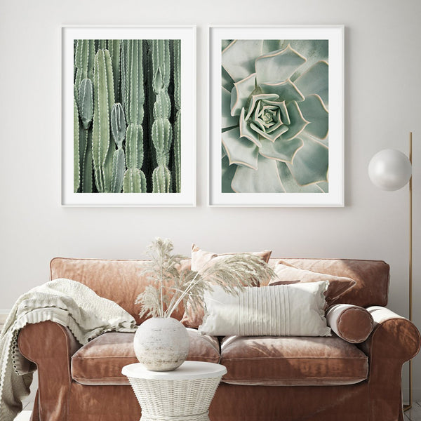succulent wall art print Succulent Wall Art Print – Wild Abode