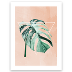 Variegated Monstera Art Print (1 of 3)