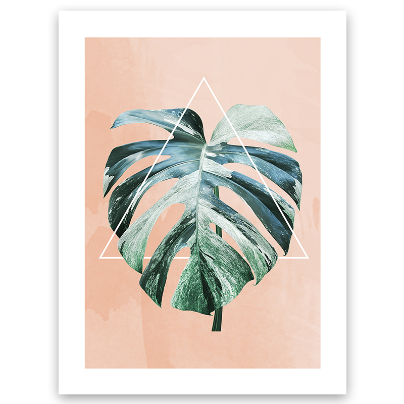 Variegated Monstera Wall Art Print (2 of 3)