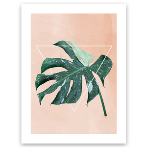 Variegated Monstera Art Print (3 of 3)