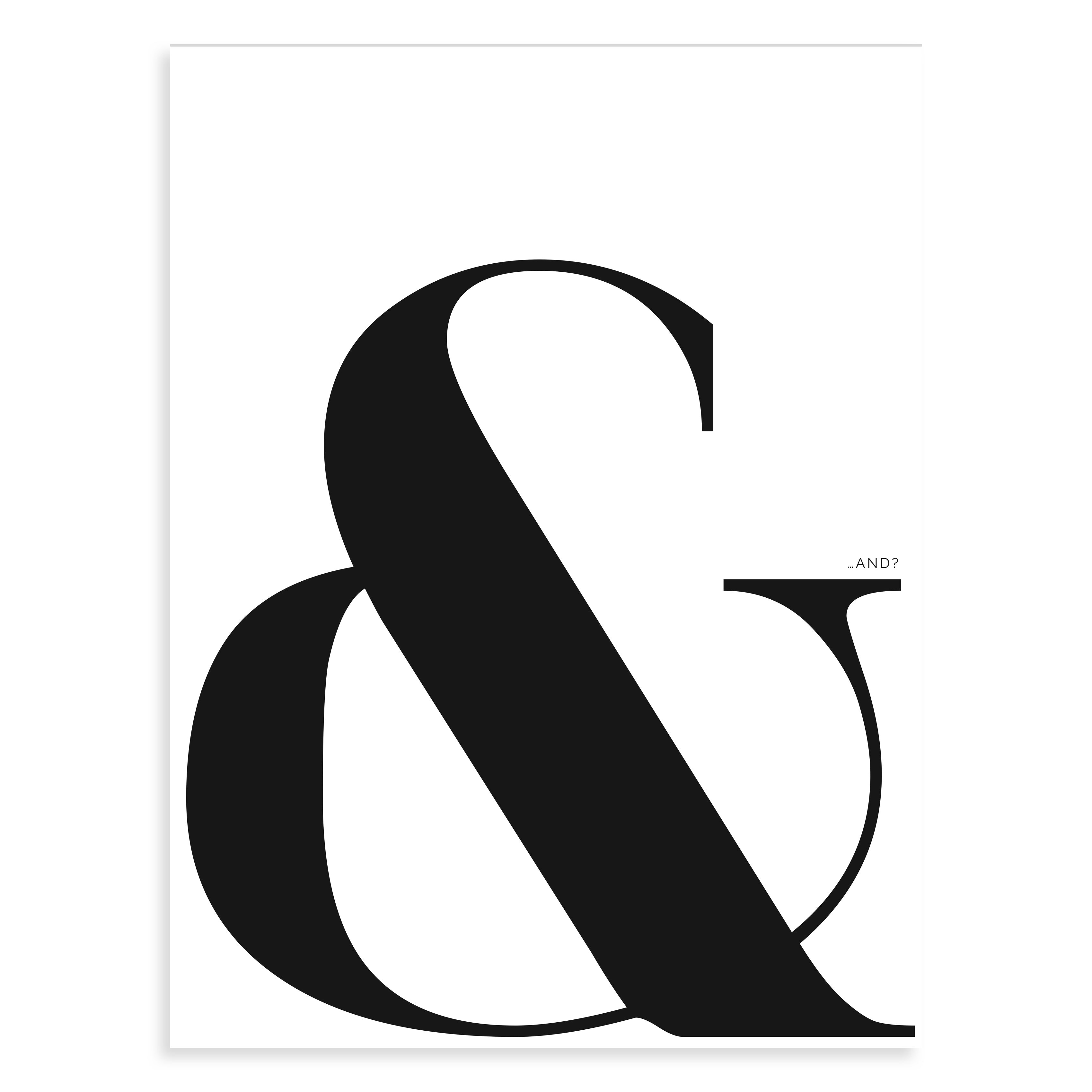 Ampersand Print