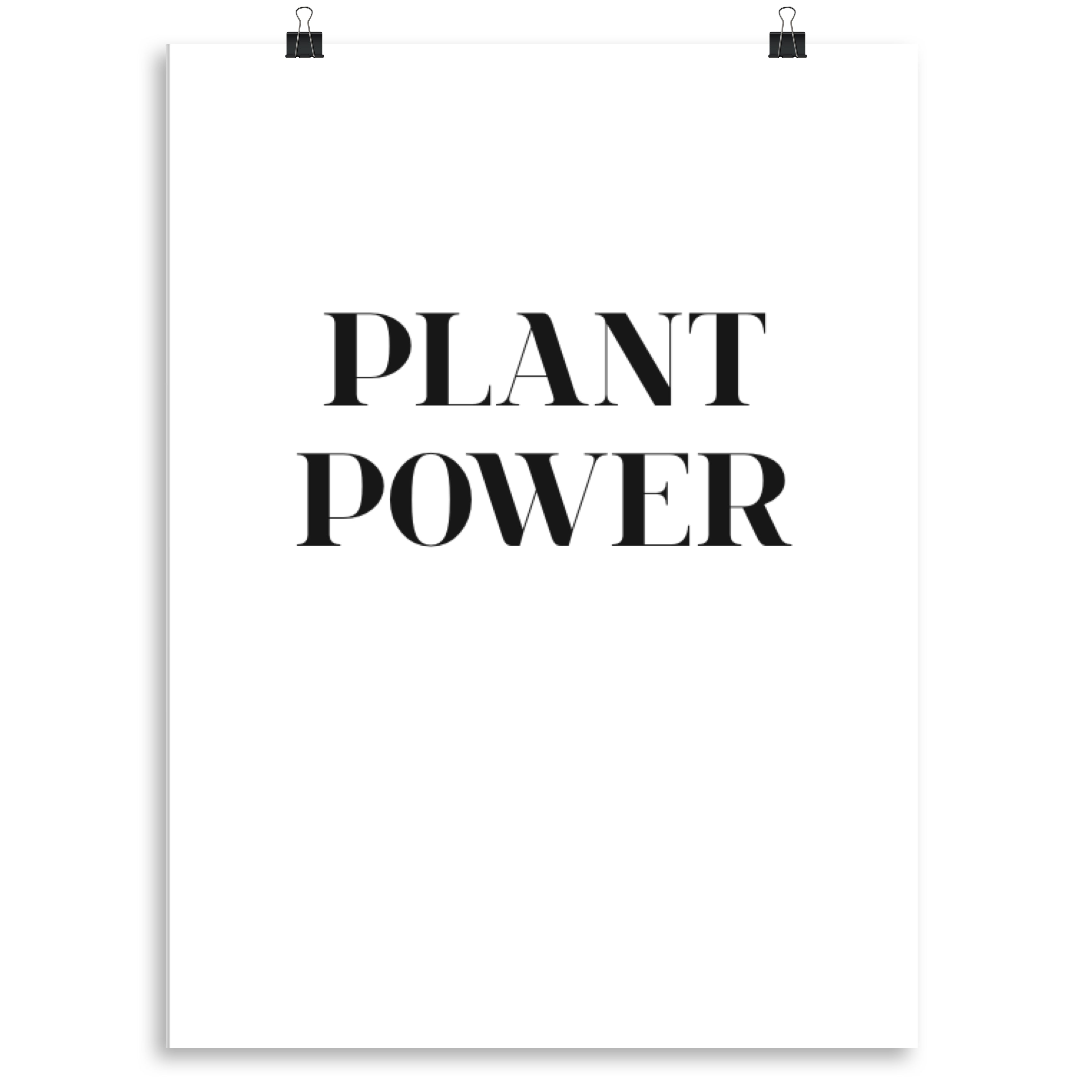 Plant Power Print