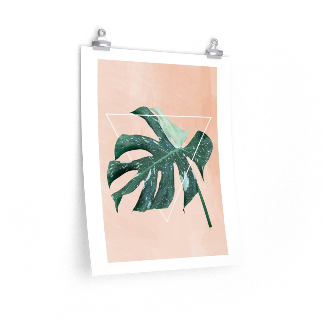 pink variegated monstera Variegated Monstera Art Print (3 of 3) – Wild Abode