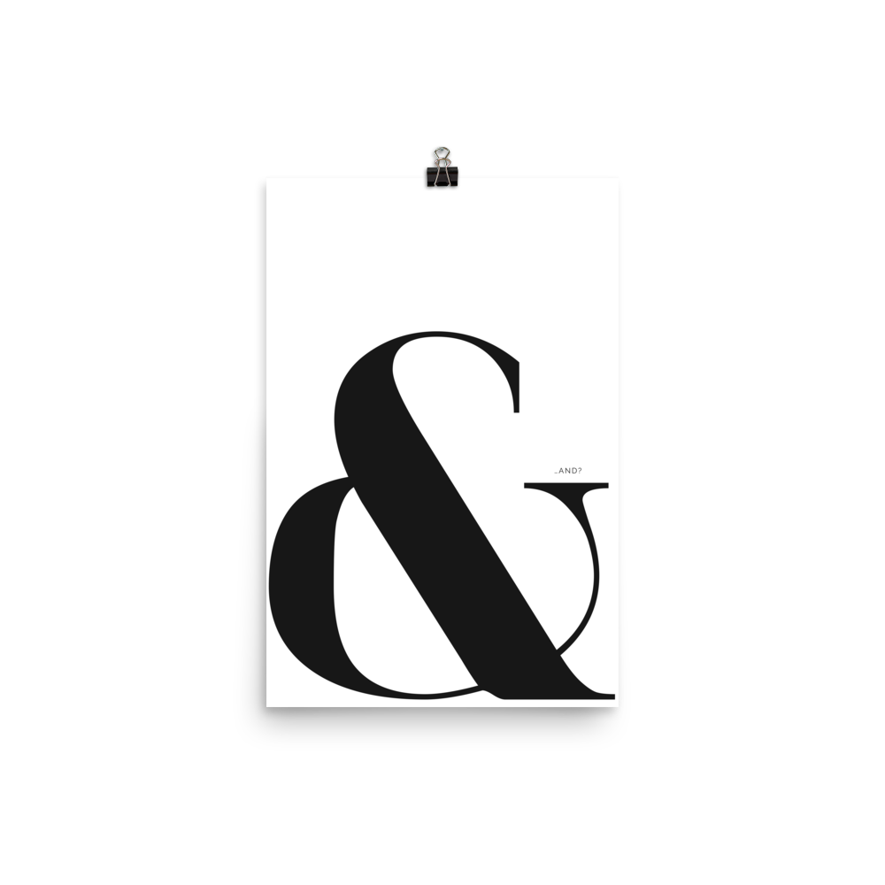 Ampersand Print