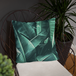 Banana Leaf Palm Pillow