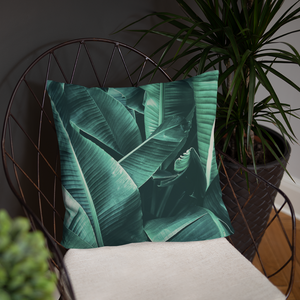 Banana Leaf Palm Pillow