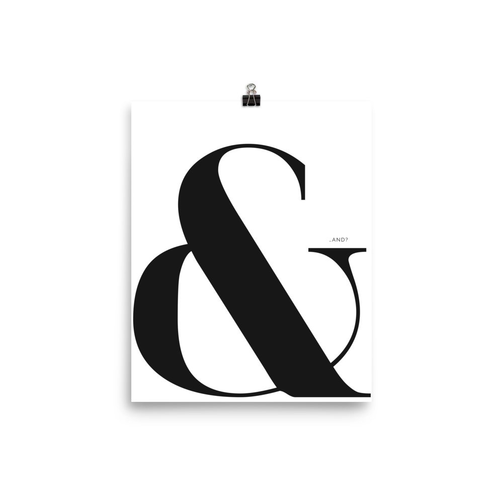 Ampersand Print