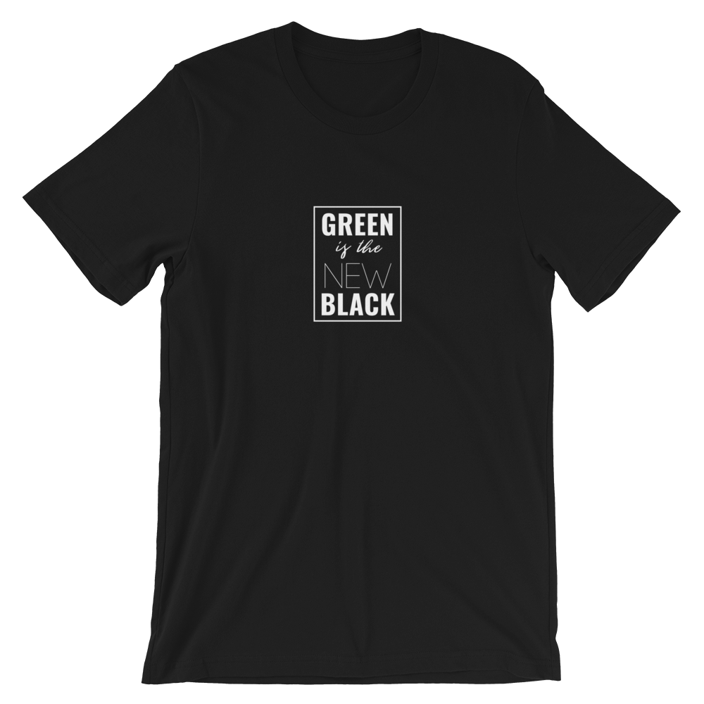 Green is the New Black Print T-Shirt