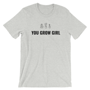 You Grow Girl Print T-Shirt