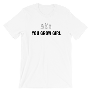 You Grow Girl Print T-Shirt