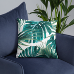 Tropical Print Pillow