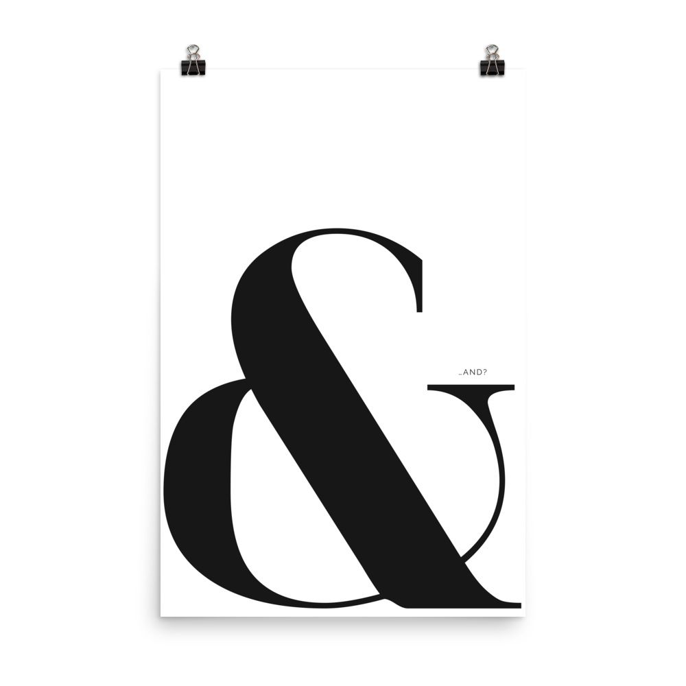 Ampersand Print