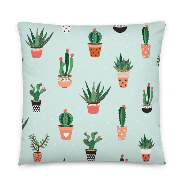Cactus print cushion clearance